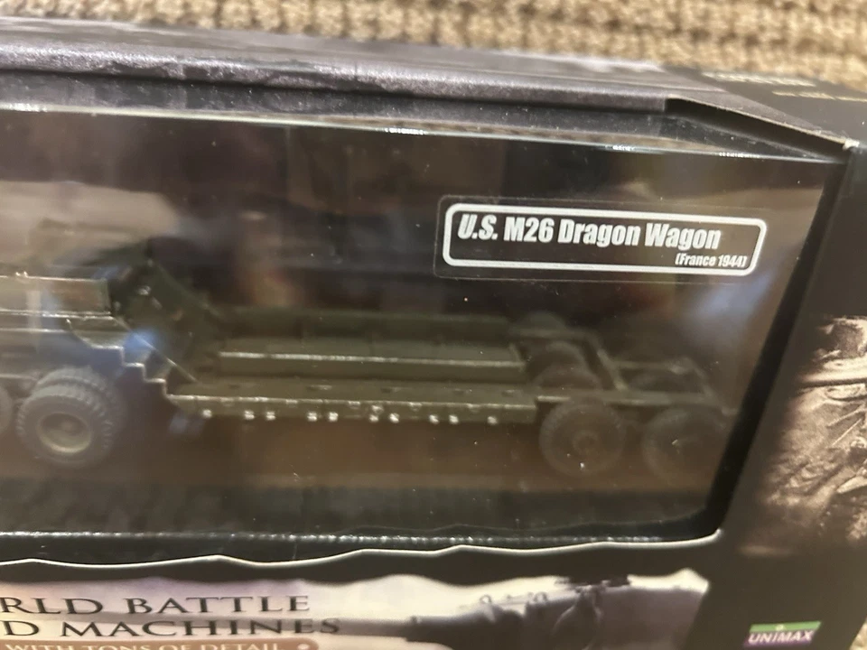 Unimax Forces of Valor 1:72 US M26 Dragon Wagon Tank Transporter, No. 85044 - Image 4 of 4