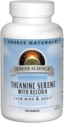 Source Naturals Serene Science Theanine Serene with Relora - 120 Tablets 4/29