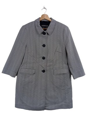 BIANCA Übergangsmantel Damen Mantel Gr. DE 42 hellgrau Casual-Look