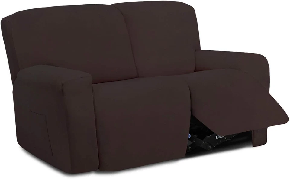 Funda reclinable elástica lavable a máquina de 6 piezas - Protector de sofá ideal Foto 3 de 4
