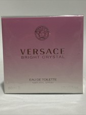 Versace Bright Crystal Eau de Toilette 50ml New Sealed