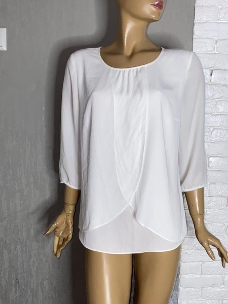 Women Betty Barclay Shirt White Polyester 40 / L /