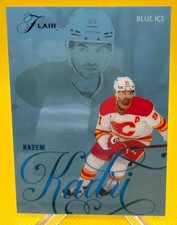 2025-26 Upper Deck Flair Nazem Kadri Veterans Blue Ice /49 #14 Flames