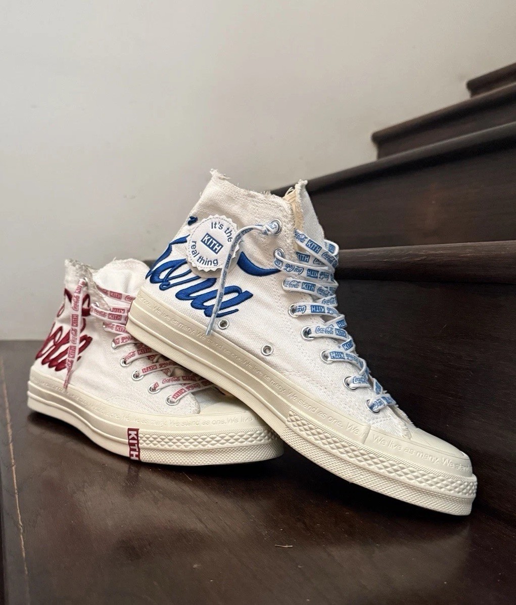 Converse Kith x Coca-Cola x Chuck 70 Hi 'Russia' Size 8.5 | eBay