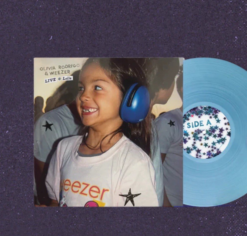 Olivia Rodrigo x Weezer Live Singles Day Exclusive 7" Inch Vinyl Ready to ship