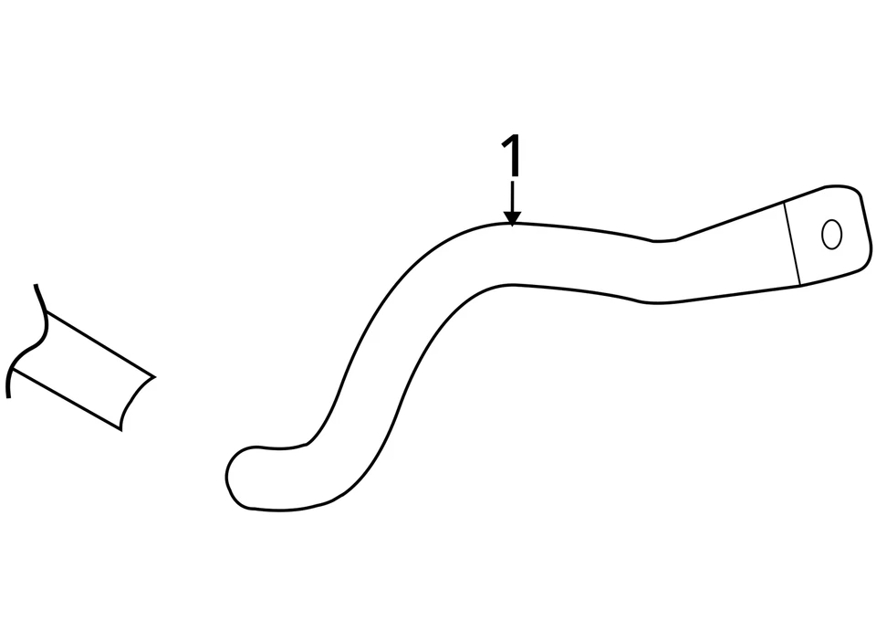 Передняя подвеска Audi RS5 стабилизатор поперечной устойчивости в сборе 8K0411309N 2013 - 2015 от оригинального производителя - Изображение 4 из 4
