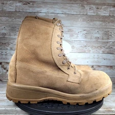 BELLEVILLE ICWT Mens Size 9.5 Beige Gore-Tex Suede/Leather Combat Boots Shoes