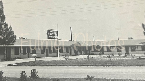 FOTOS Y NEGATIVOS de prensa en blanco y negro de colección de los años 50 5 moteles Clearwater Beach ÚNICO CERTIFICADO DE AUTENTICIDAD - Imagen 10 de 19