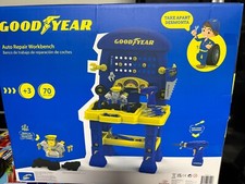 Goodyear Auto Repair Workbench, 7 Piece Tool Set, for Age 3 - KID  S TOY NEW
