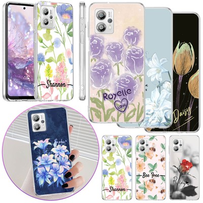 Charming Flowers Custom Phone Case Cover For Motorola Moto G 5G G Power G Stylus