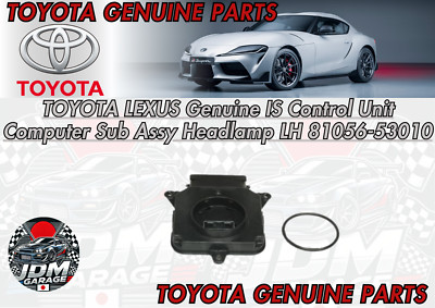 TOYOTA LEXUS Genuine IS Control Unit Computer Sub Assy Headlamp LH 81056-53010