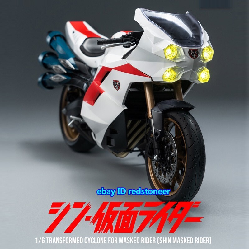 Threezero Cyclone《Kamen Rider》Motorcycle Fit 1/6 Scale Figure