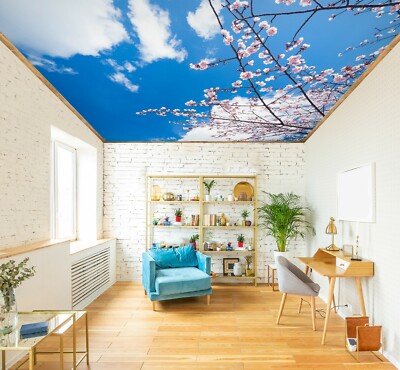 3D Branch NAO1492 Ceiling WallPaper Murals Wall Print Decal Deco AJ WALL Fay