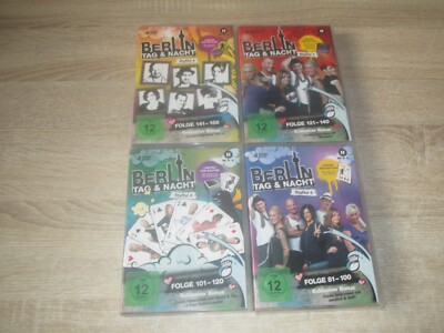 Berlin Tag & Nacht Box 5 + 6 + 7 + 8    Serie  16 DVDs Folge 81-158