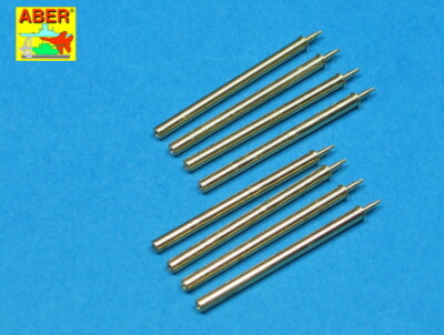 MW22 ABER MODELS A32109 SET OF 8 TURNED CAL .50 (12,7MM) U.S. BROWNING M2   for