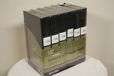 Universal VCR Library Boxes 6 Pack BETA/VHS HE 