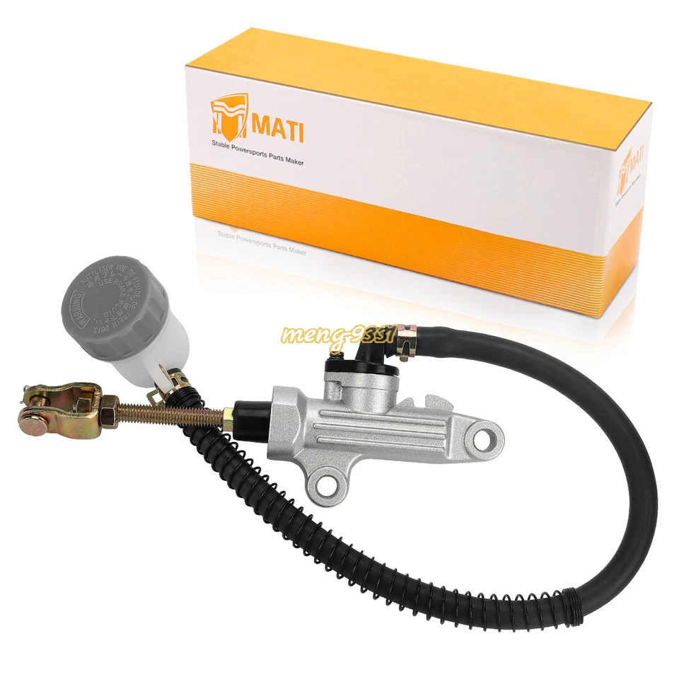 Bomba de cilindro maestro de freno de pie trasero para Yamaha YFM350X Warrior 350 1990-2004 Foto 4 de 4