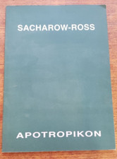 Sacharow-Ross: Apotropikon. Raume Felder Handlungen. Galerie Schuppenhauer 1991.