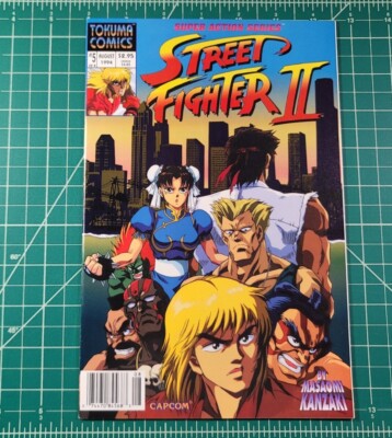 Street Fighter II #5 (1994) Nwstnd Tokuma Comics Ryu Chun-Li Guile