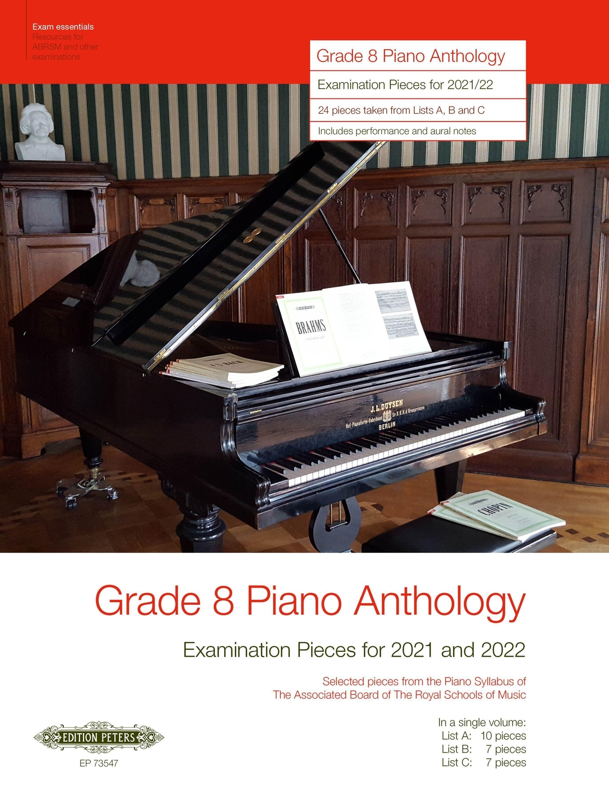 Grade 8: Piano Anthology 2019/2020 -examination Pieces For 2021 /