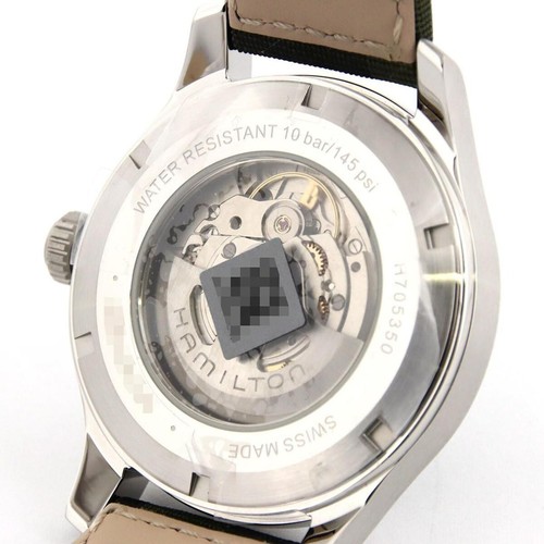 Hamilton H70535061 Khaki Field 42mm Automatic Watch Men Day Date Japan 20.5cm - Picture 9 of 18