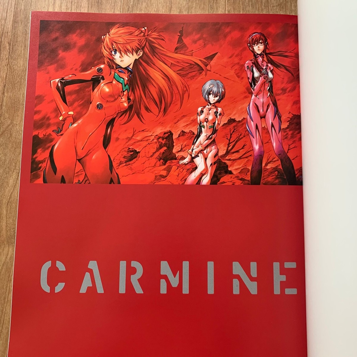 Evangelion Illustration Art work Book CARMINE Asuka Langley