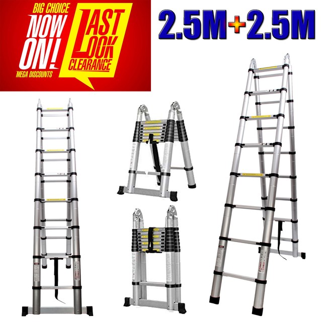 telescoping ladder ebay