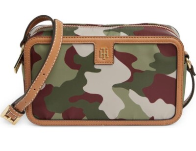 Tommy Hilfiger Julia Camo Crossbody Bag NWT Australia