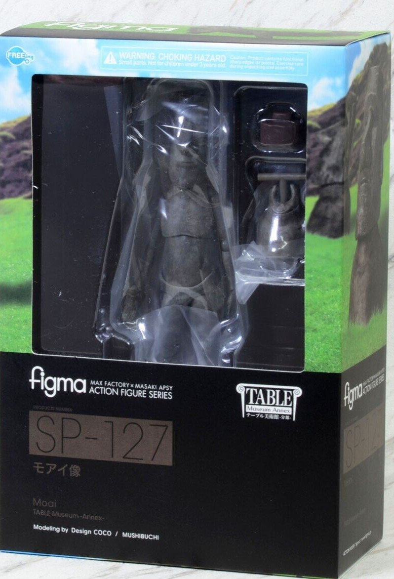 The Table Museum Moai Isola Di Pasqua Figure SP-127 Freeing Figma Max Factory