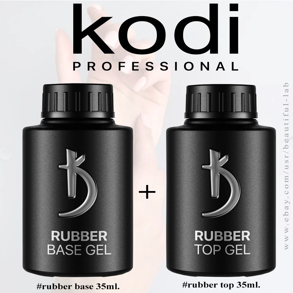 KODI Professional BASE Rubber 35ml + TOP Rubber 35ml - For Gel Polish - Soak off
Opens in a new wind