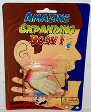 70's Vintage Toy AMAZING EXPANDING HAND Grows in Water! MOC  B. Shackman
