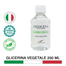 Glicerina Vegetale Liquida Oxxigena (Glicerolo) - F.U. PURA - 250 ml 