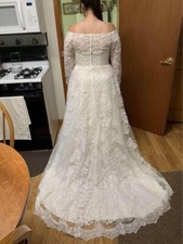 Wedding dress, size 16w from David's Bridal