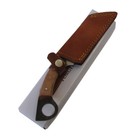 Rite Edge SEAX Blade Karambit KNIFE w/ Leather Sheath Hand Forged - 9 1/2" Ov — photo 5