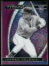 2021 Panini Chronicles #7 Jarred Kelenic Titan Purple Mojo
