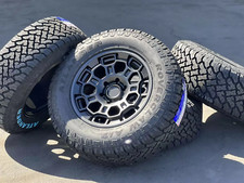 18'' Wheels Rims 33" Tires 2022 2023 Toyota Tundra Sequoia TRD PRO LT285/65R18