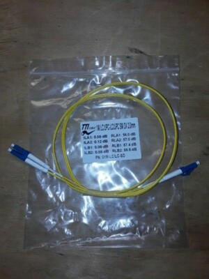 Fiber Optics 1M LC/UPC-LC/UPC SM DX 2.0mm