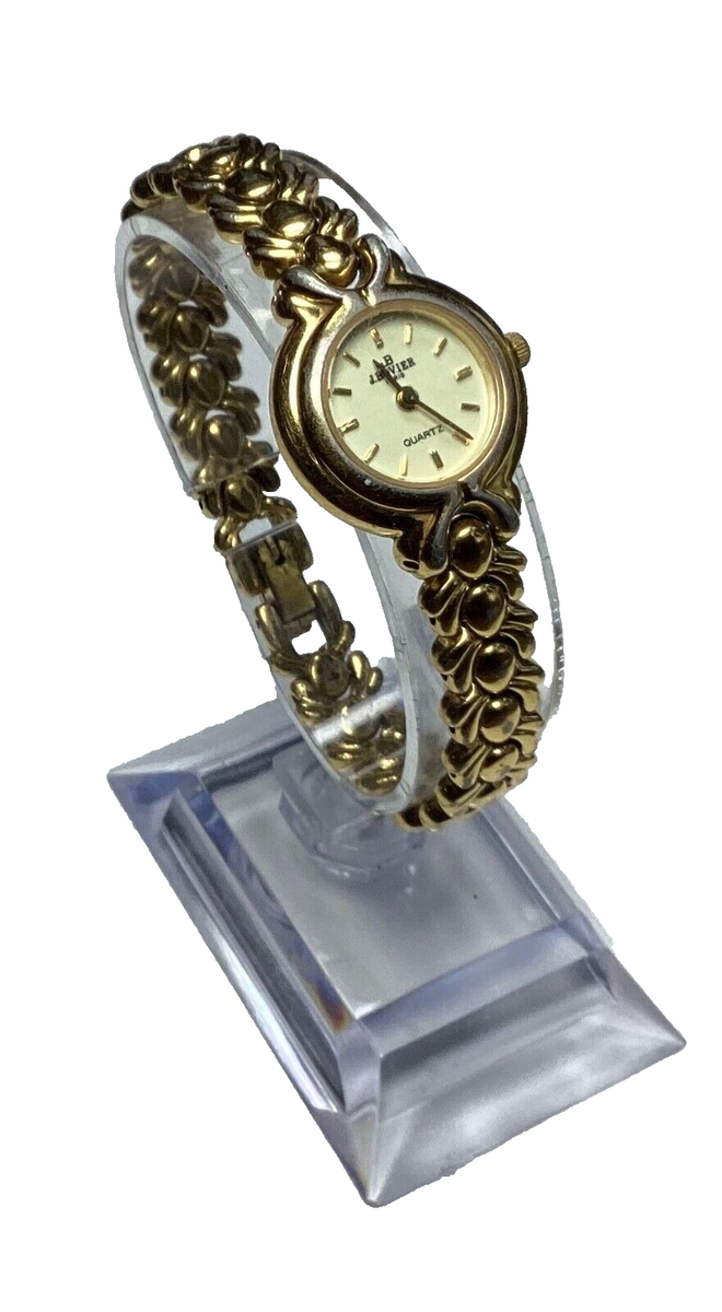 J.Bouvier Paris Womens Watch 18k Gold ELP 52286 WR New Battery | eBay