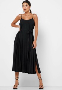 mango black midi dress