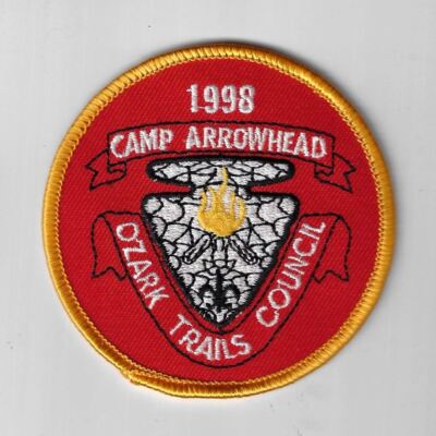 1998 Camp Arrowhead Ozark Trails Council YEL Bdr. [CA-30]
