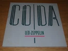 LED ZEPPELIN - Coda - 1982 UK 8-track vinyl LP -  Swan Song label - FIRST PRESS