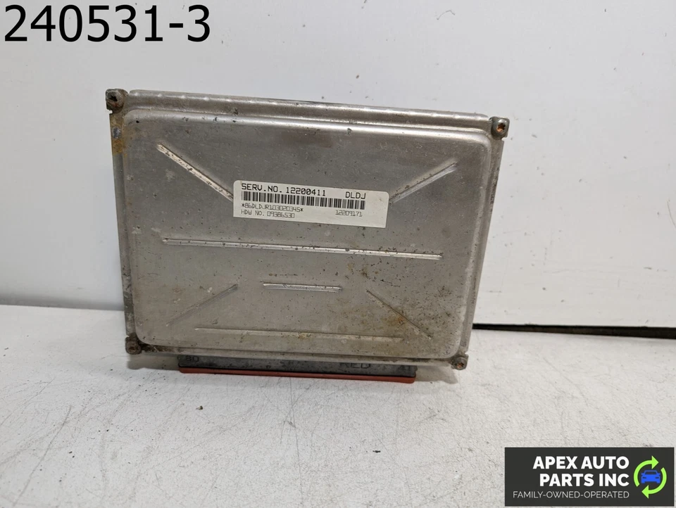 OEM 2001 Chevrolet Suburban 5.3L ECU ECM Engine Control Module 12200411 DMNP - Изображение 4 из 4