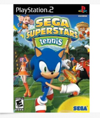 Sega Superstars Tennis Sur Sony PlayStation 2 (PS2) - PAL - Complet Et Testé