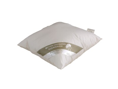 Bella Star Kopfkissen 50x50 Federkissen Kissen 20% Daunen 400 g strapazierfähig