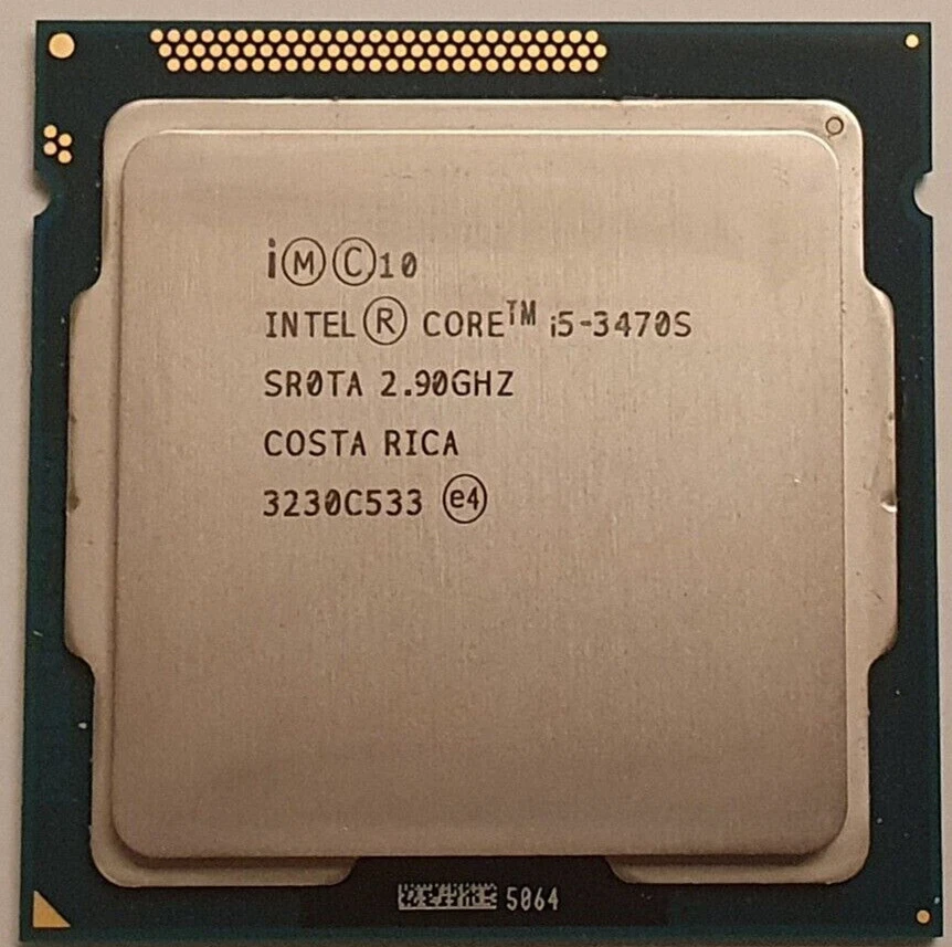 Intel Core i5-3470S 2.9GHz LGA1155 Socket SR0TA Quad Core CPU Processor SR0TA - Image 2 of 2