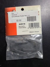 Traxxas 4919A Servo mounts throttle/ brake 1 grey NEW TRA4919A TRA1 #2084