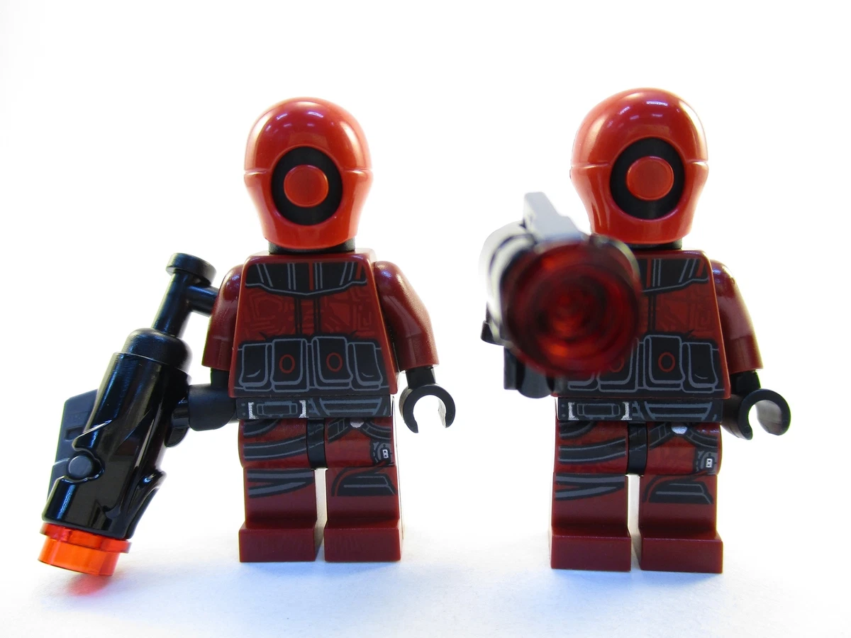 LEGO Star Wars Lot of 2 Guavian Security Soldier Minifigure 75180 Mini Fig