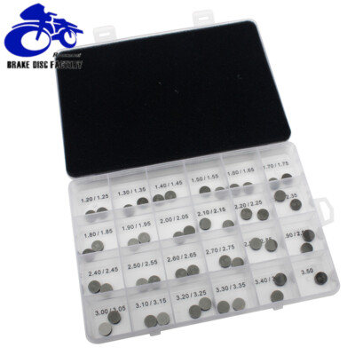 47PC Valve Shim Kit 9.48mm Blade Feeler Gauge for SUZUKI LTZ400