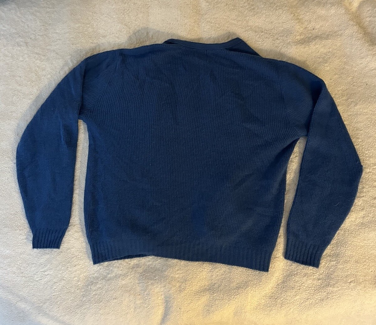 Vintage 60s McGREGOR CARDIGAN SWEATER Size medium Blue | eBay