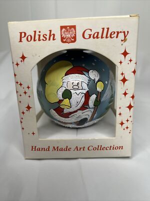 Polish Gallery Handmade Art Collection Christmas Ornament Bombka Dekor